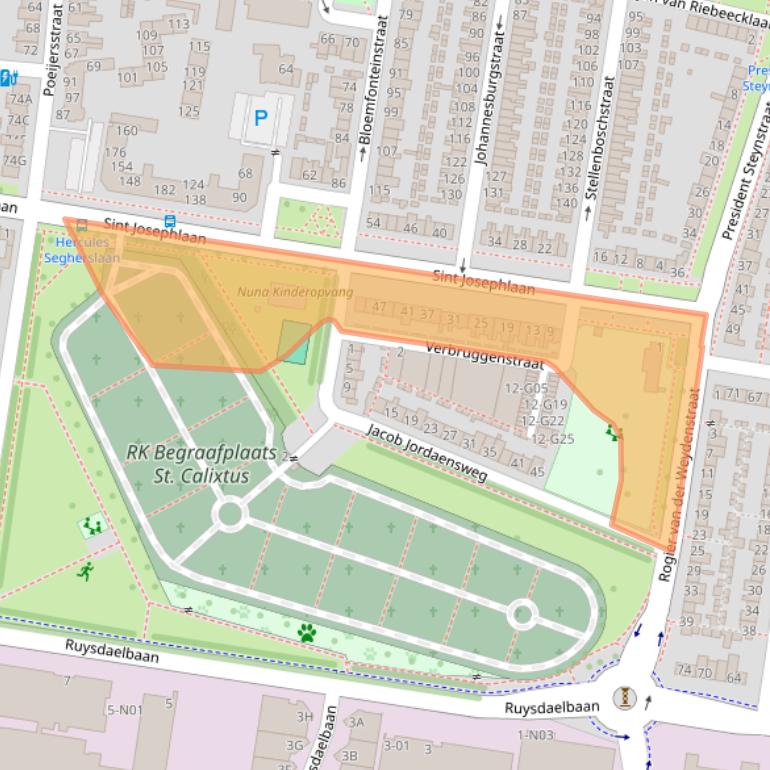 Kaart van postcodegebied 5642HA.