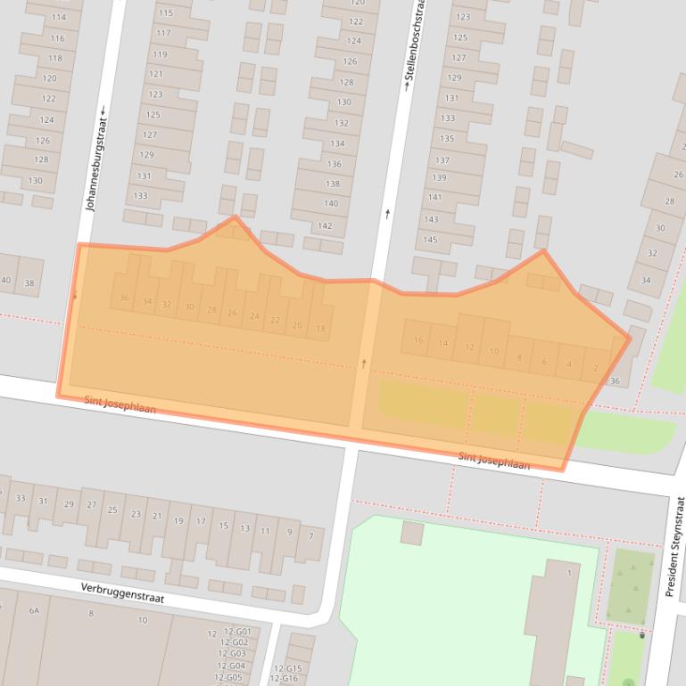 Kaart van postcodegebied 5642HB.