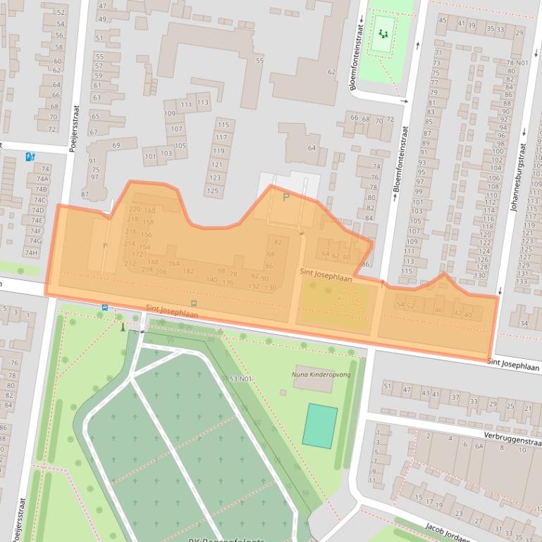 Kaart van postcodegebied 5642HC.