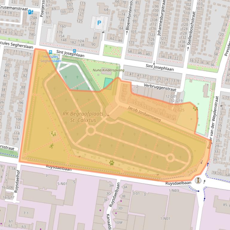 Kaart van postcodegebied 5642HE.
