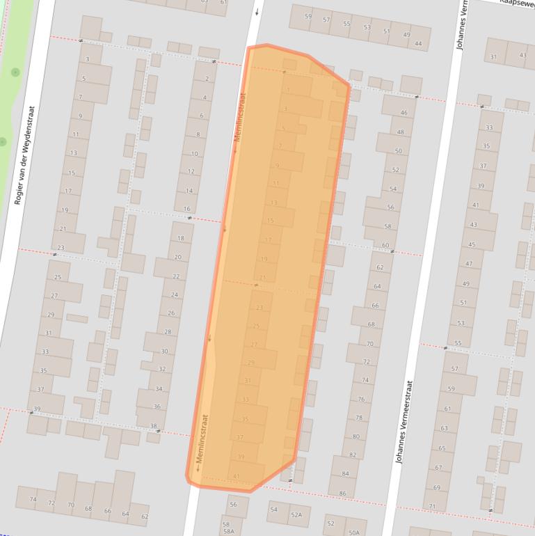 Kaart van postcodegebied 5642HG.