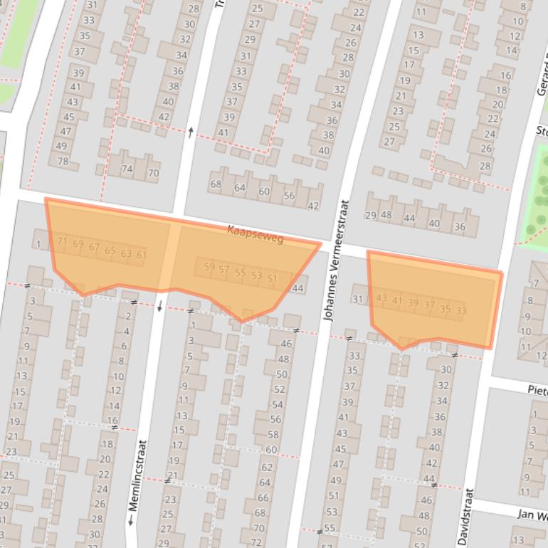 Kaart van postcodegebied 5642HJ.