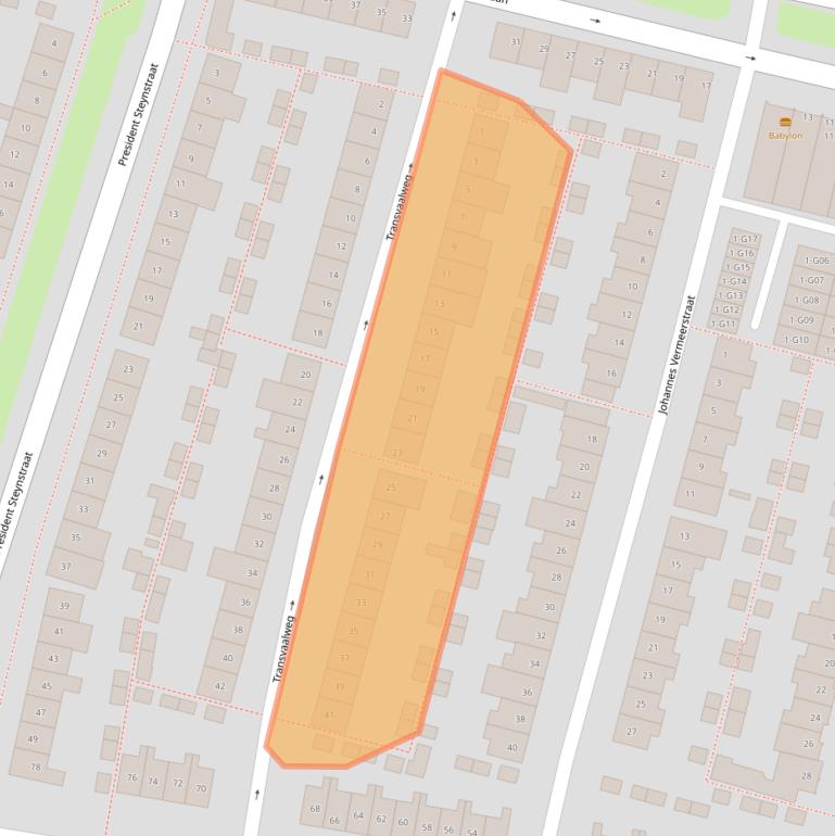 Kaart van postcodegebied 5642HL.