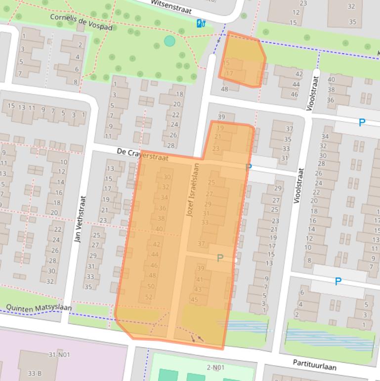 Kaart van postcodegebied 5642KB.