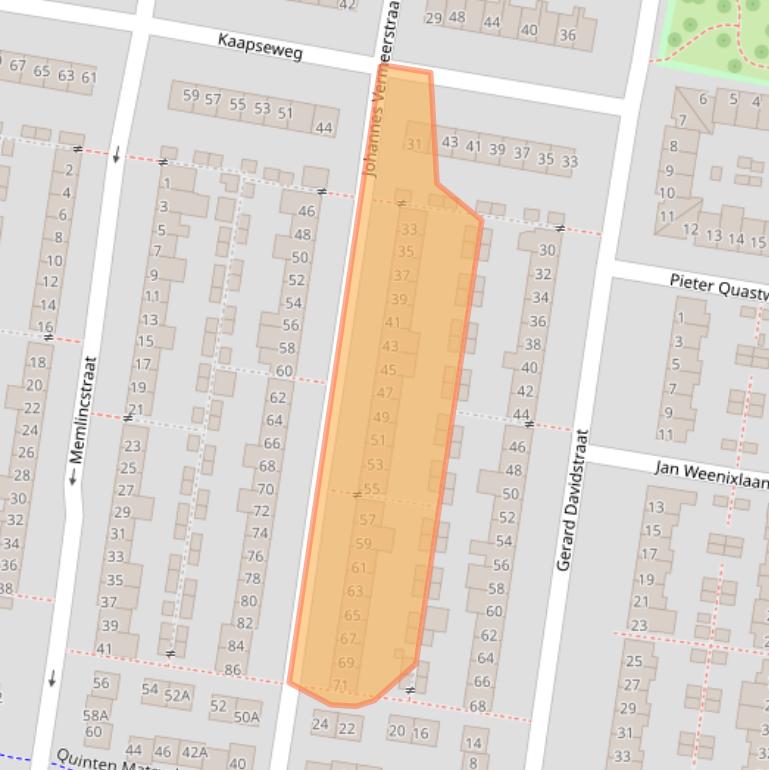 Kaart van postcodegebied 5642KE.