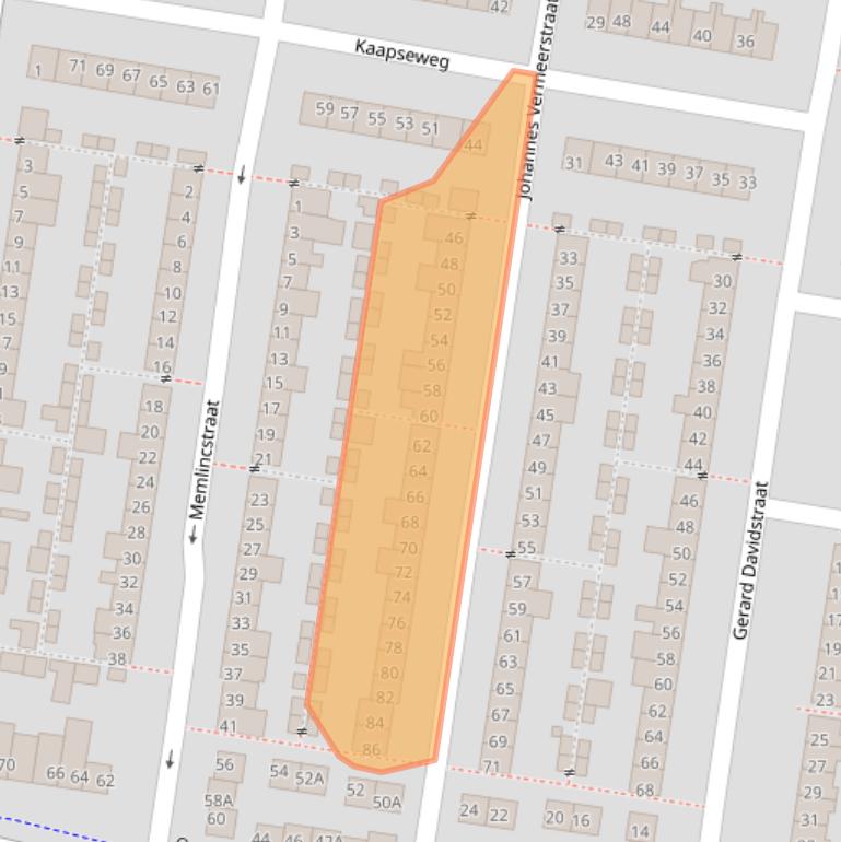 Kaart van postcodegebied 5642KH.