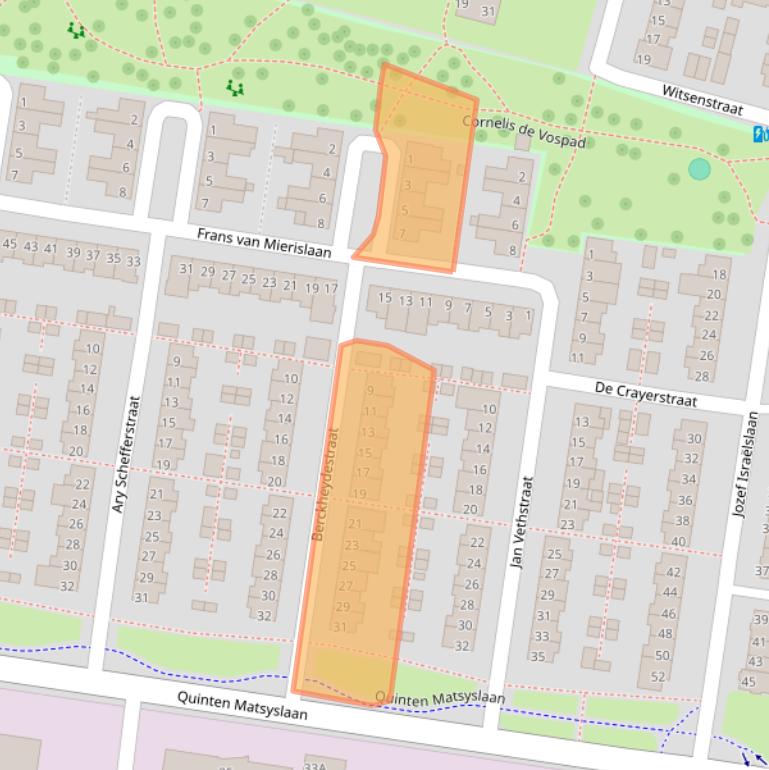 Kaart van postcodegebied 5642KT.