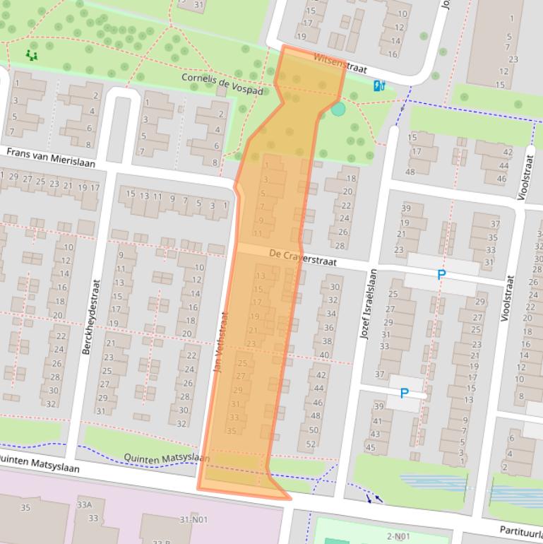 Kaart van postcodegebied 5642KW.