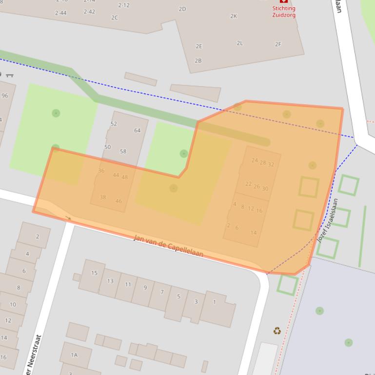 Kaart van postcodegebied 5642LD.