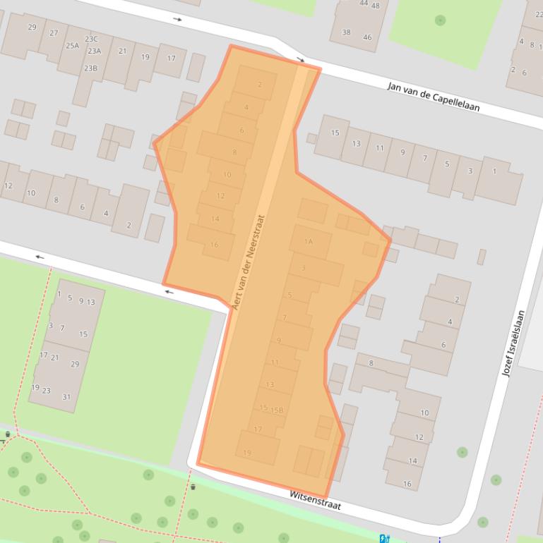 Kaart van postcodegebied 5642LK.