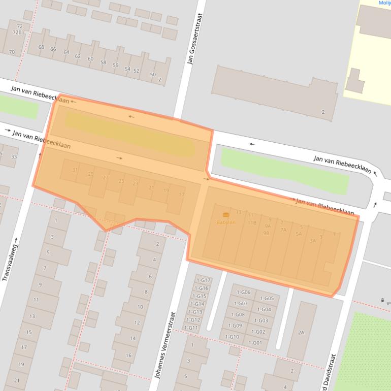 Kaart van postcodegebied 5642MB.