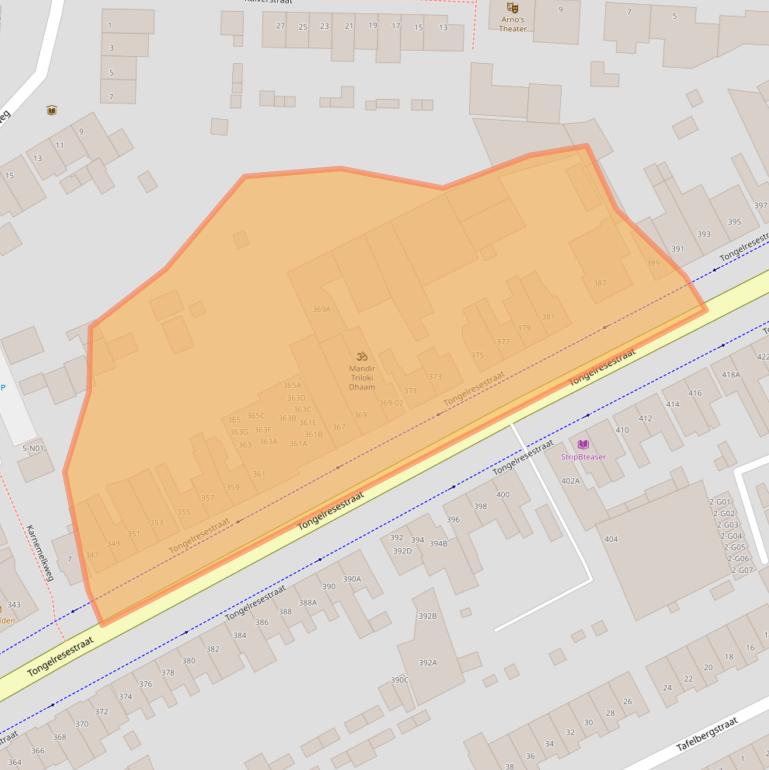 Kaart van postcodegebied 5642NC.