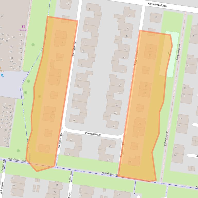 Kaart van postcodegebied 5642RM.