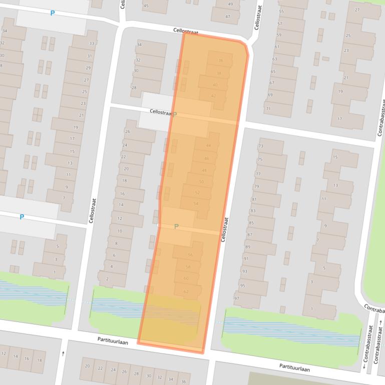 Kaart van postcodegebied 5642TJ.