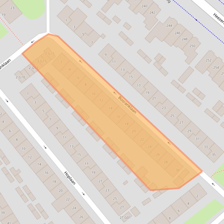 Kaart van postcodegebied 5643BH.