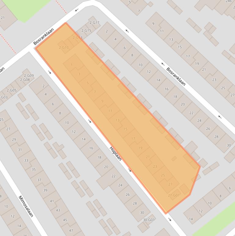 Kaart van postcodegebied 5643BT.