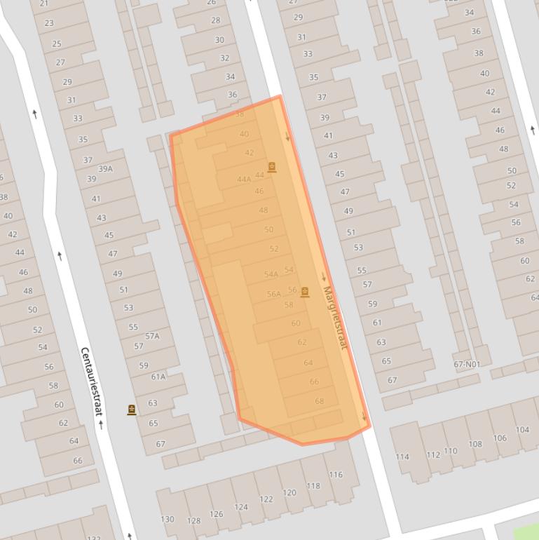 Kaart van postcodegebied 5643HJ.