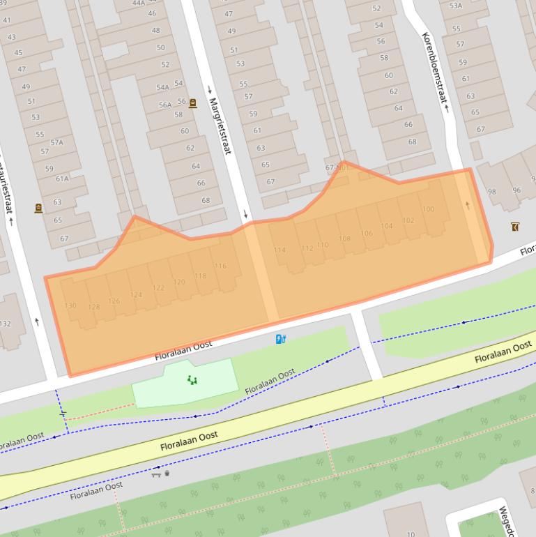 Kaart van postcodegebied 5643JD.