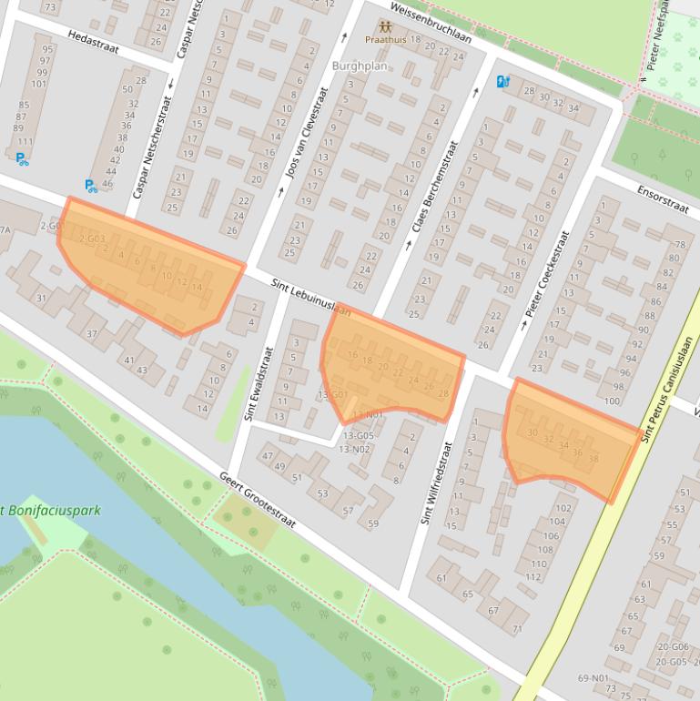 Kaart van postcodegebied 5643SB.
