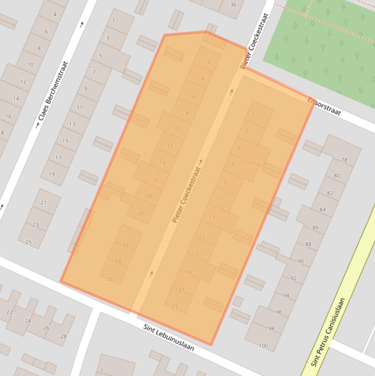 Kaart van postcodegebied 5643VK.