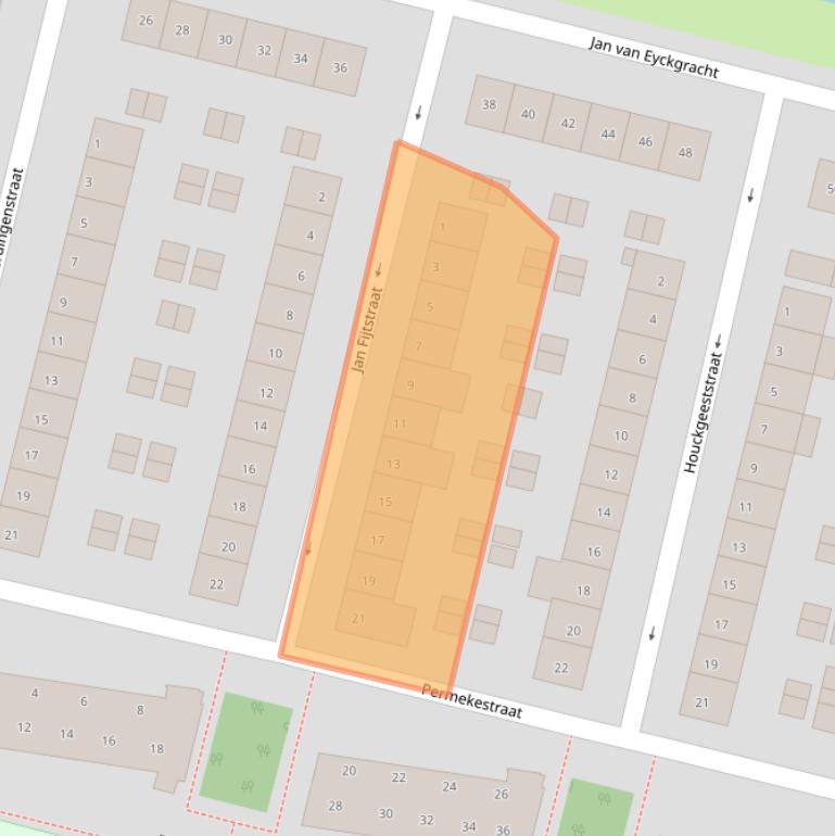 Kaart van postcodegebied 5643VV.
