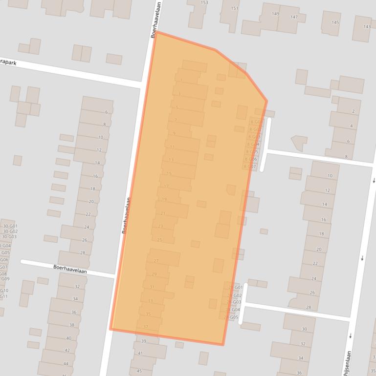 Kaart van postcodegebied 5644BB.