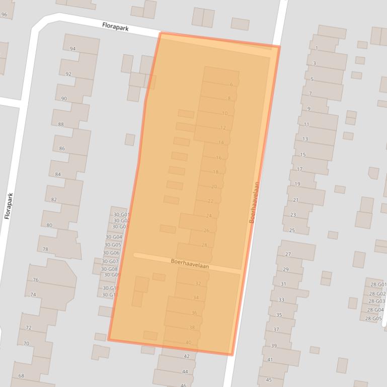 Kaart van postcodegebied 5644BD.