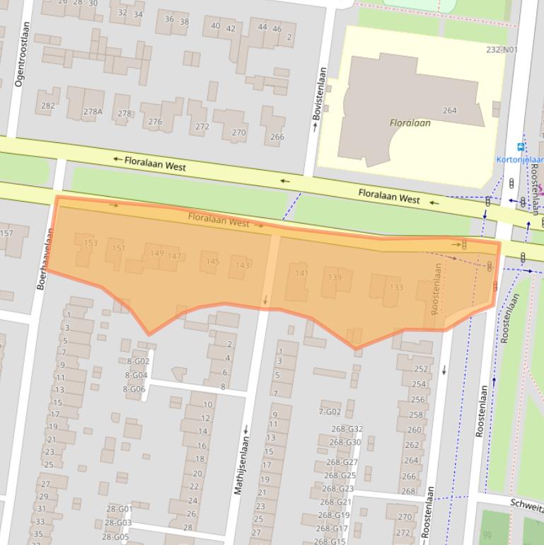 Kaart van postcodegebied 5644BH.