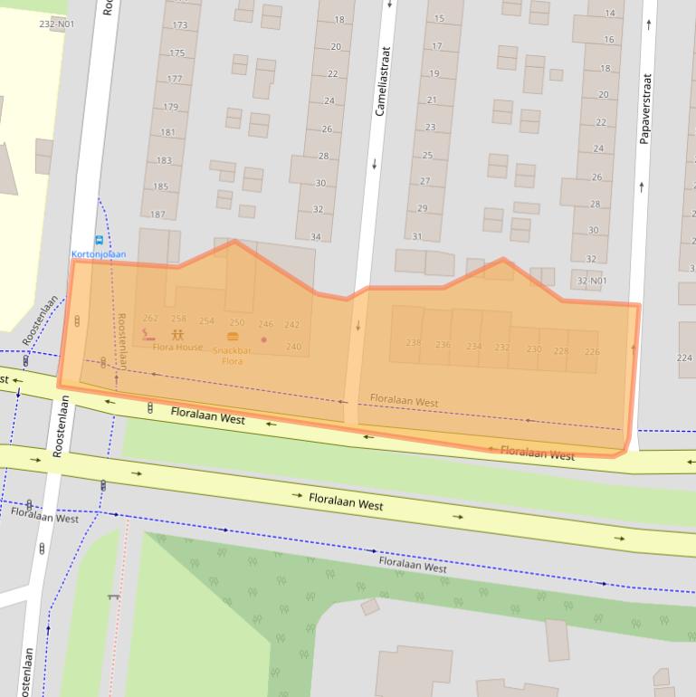 Kaart van postcodegebied 5644BM.