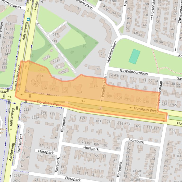 Kaart van postcodegebied 5644BP.