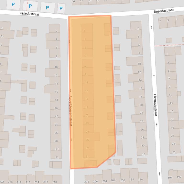 Kaart van postcodegebied 5644CS.