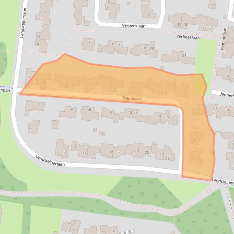 Kaart van postcodegebied 5644DC.