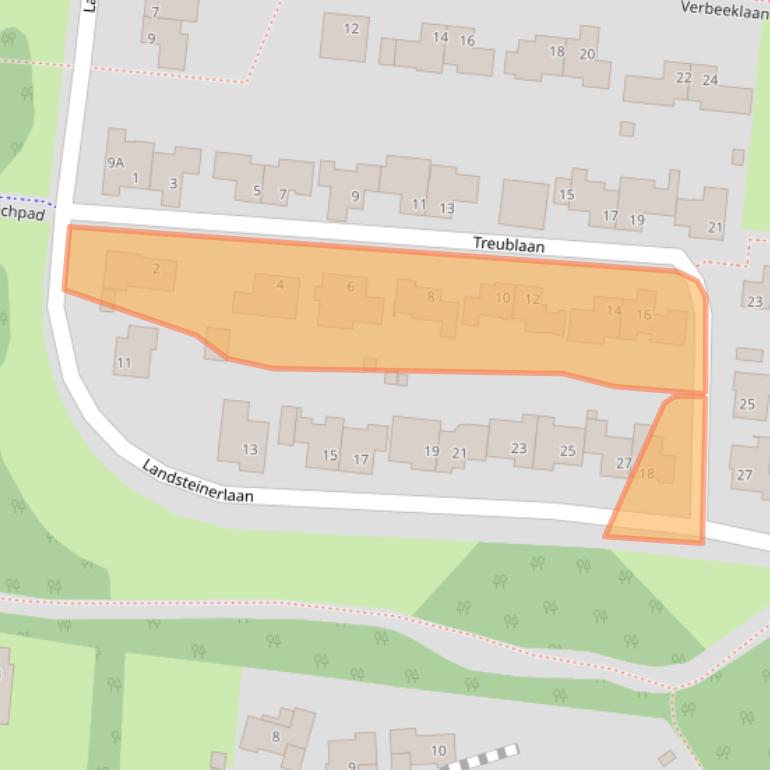 Kaart van postcodegebied 5644DD.