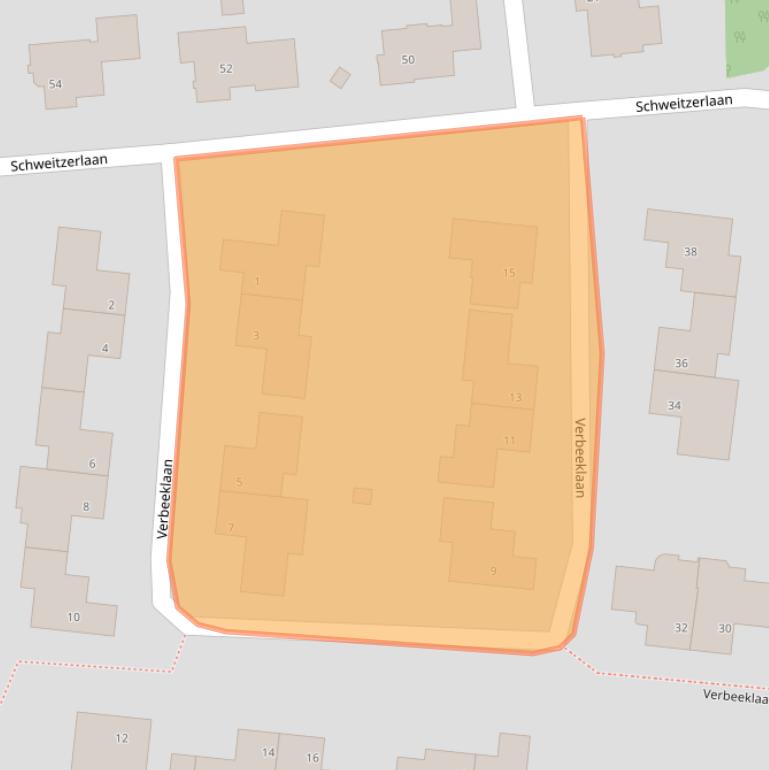 Kaart van postcodegebied 5644DG.