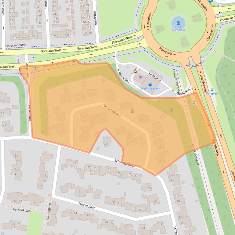 Kaart van postcodegebied 5644DS.