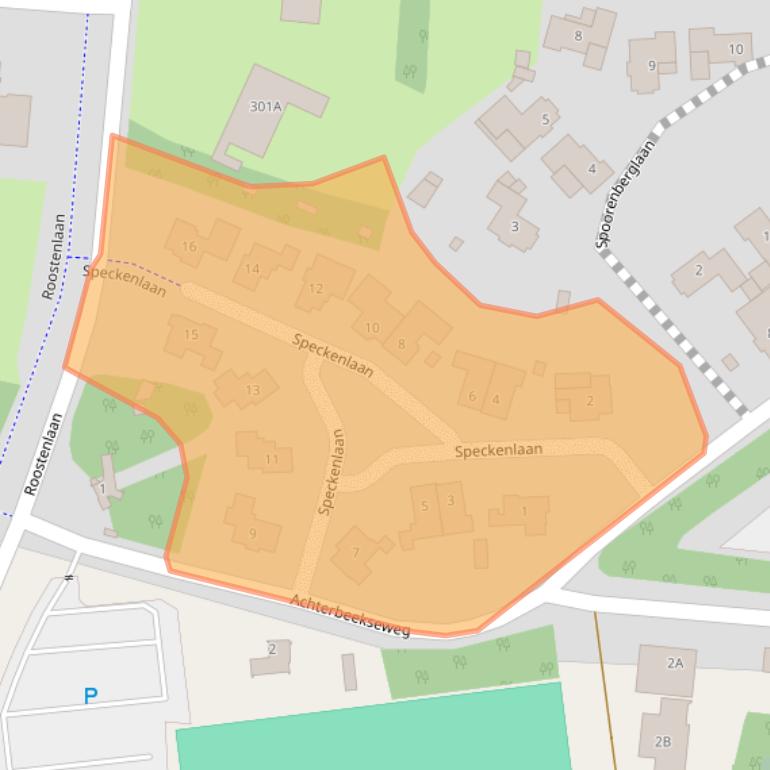 Kaart van postcodegebied 5644DX.