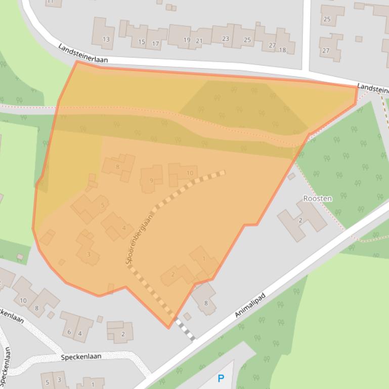 Kaart van postcodegebied 5644DZ.