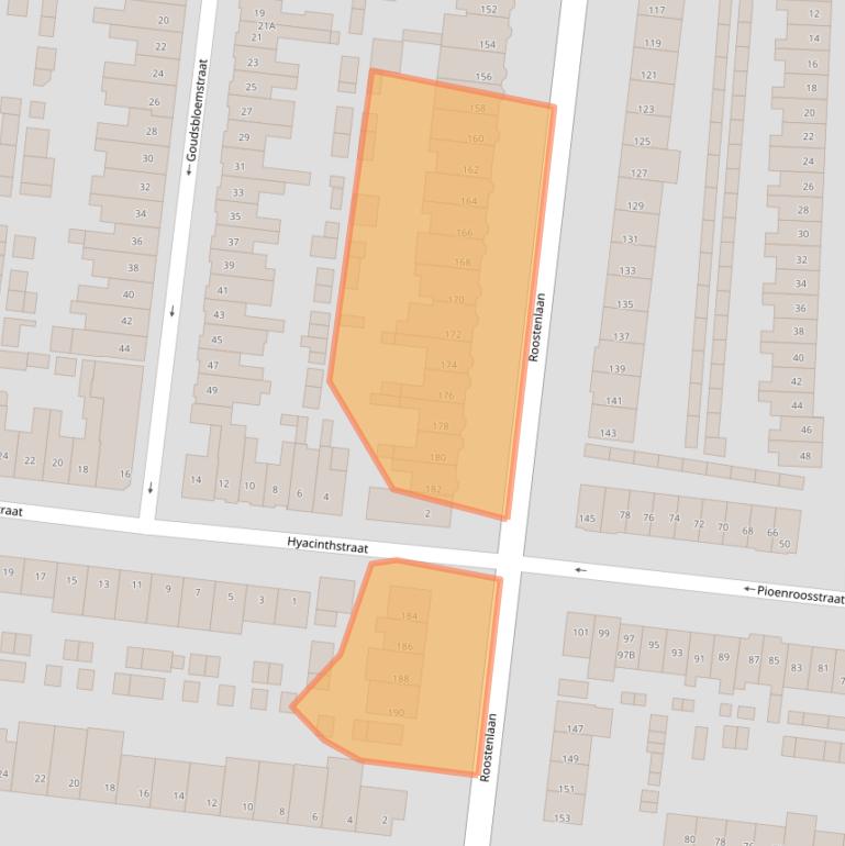 Kaart van postcodegebied 5644GK.