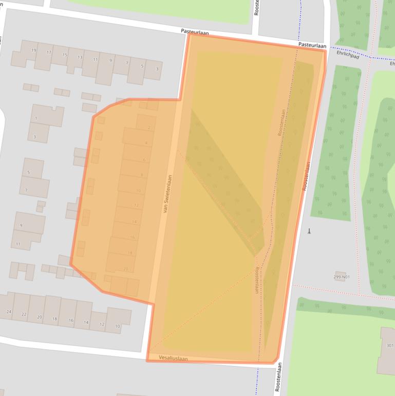 Kaart van postcodegebied 5644HG.