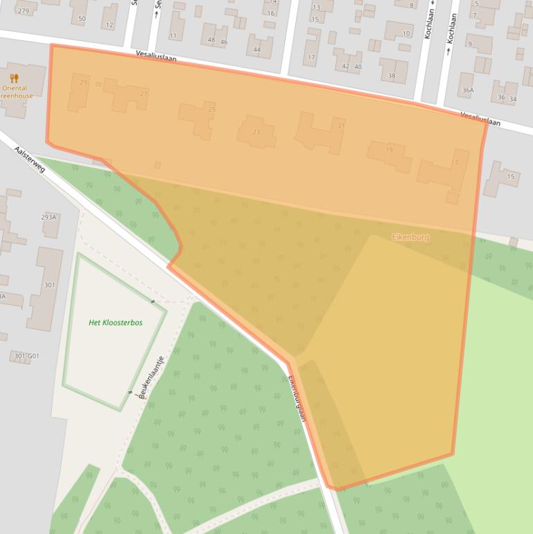 Kaart van postcodegebied 5644HJ.