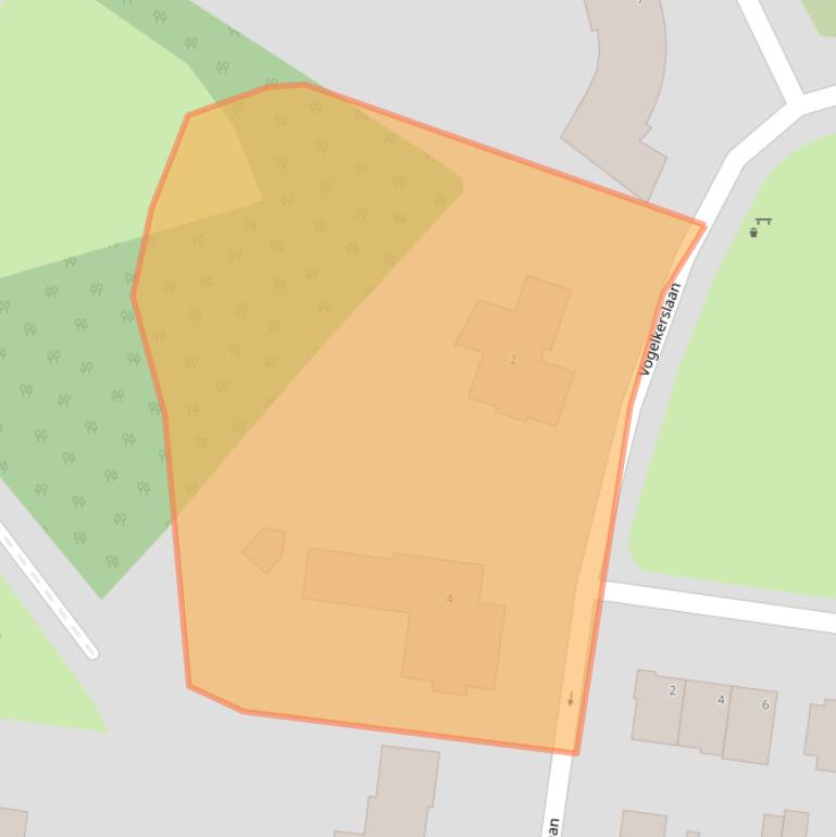 Kaart van postcodegebied 5644KS.