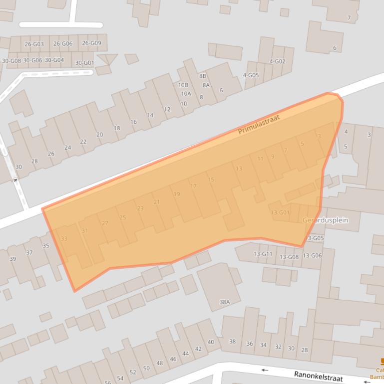 Kaart van postcodegebied 5644LH.