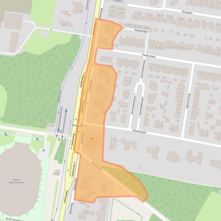 Kaart van postcodegebied 5644RD.