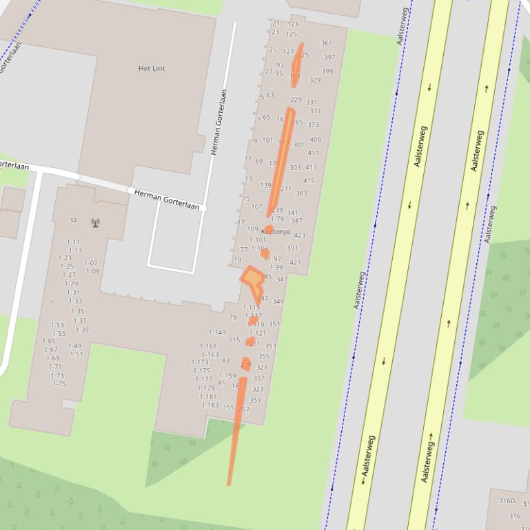 Kaart van postcodegebied 5644SK.