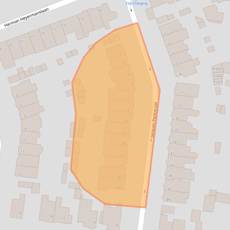Kaart van postcodegebied 5644TK.