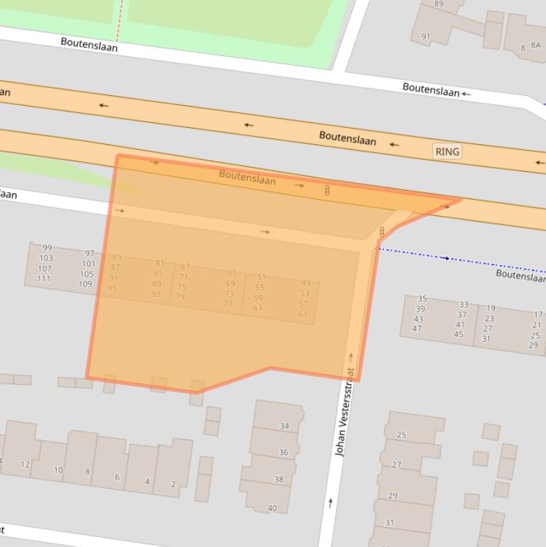 Kaart van postcodegebied 5644TS.