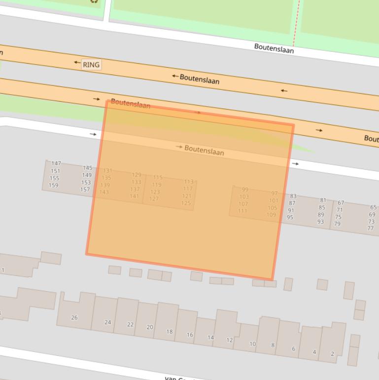Kaart van postcodegebied 5644TT.