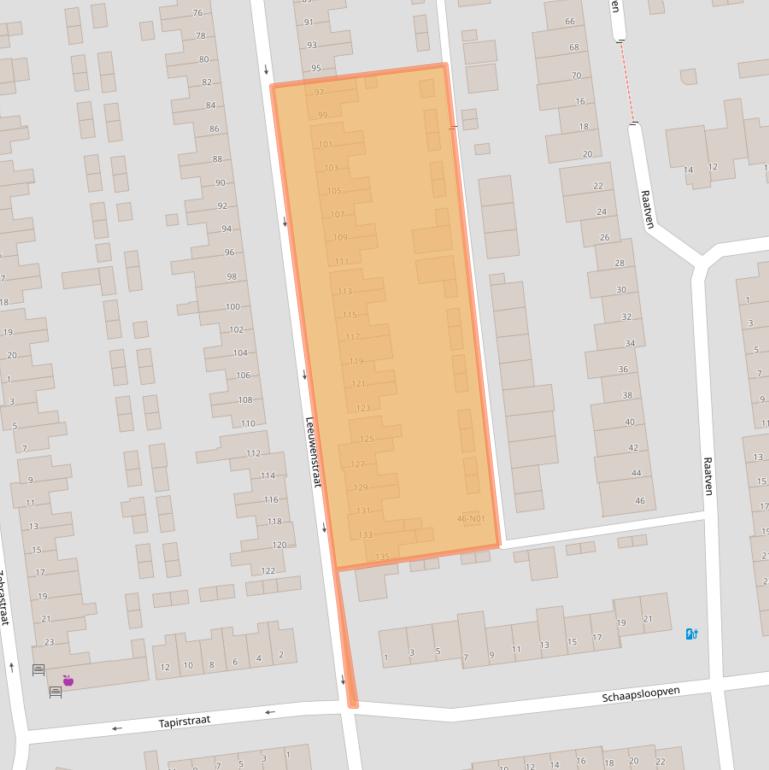 Kaart van postcodegebied 5645BC.