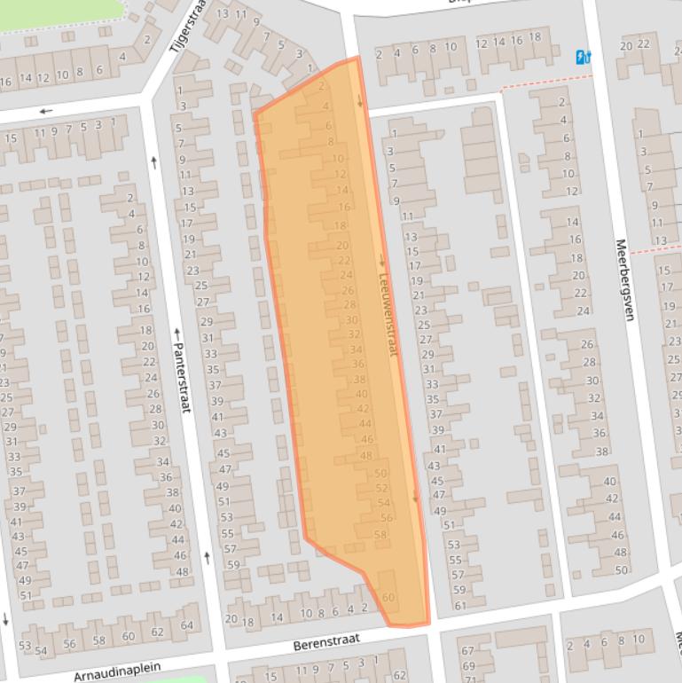 Kaart van postcodegebied 5645BD.
