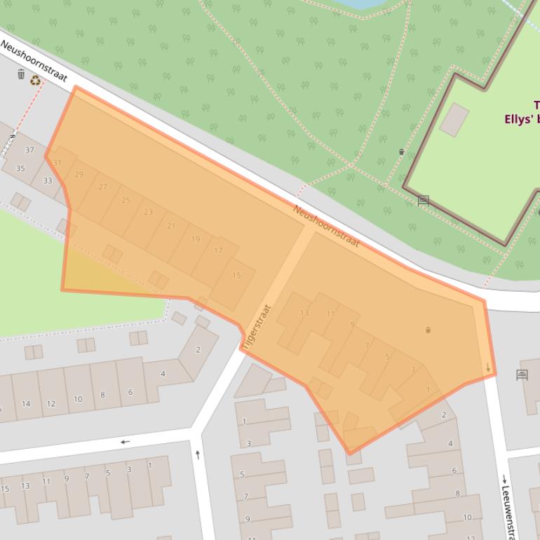 Kaart van postcodegebied 5645CD.